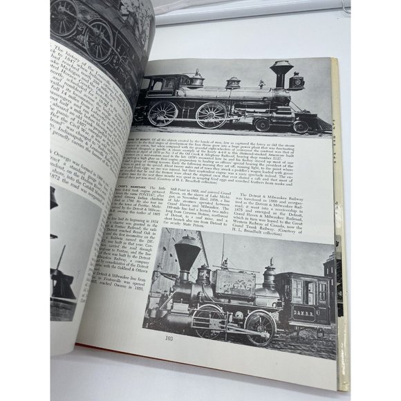 A Locomotive Engineer's Album The Saga of Steam Engines In America, 1965 HC - Picture 11 of 16